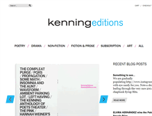 Tablet Screenshot of kenningeditions.com